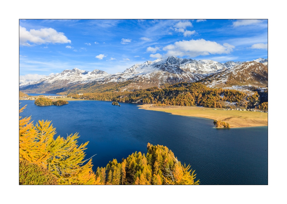 Herbst am Silsersee #34012