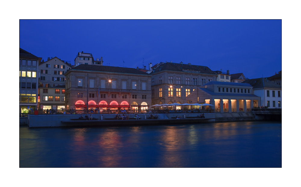 Nachts an der Limmat #23239