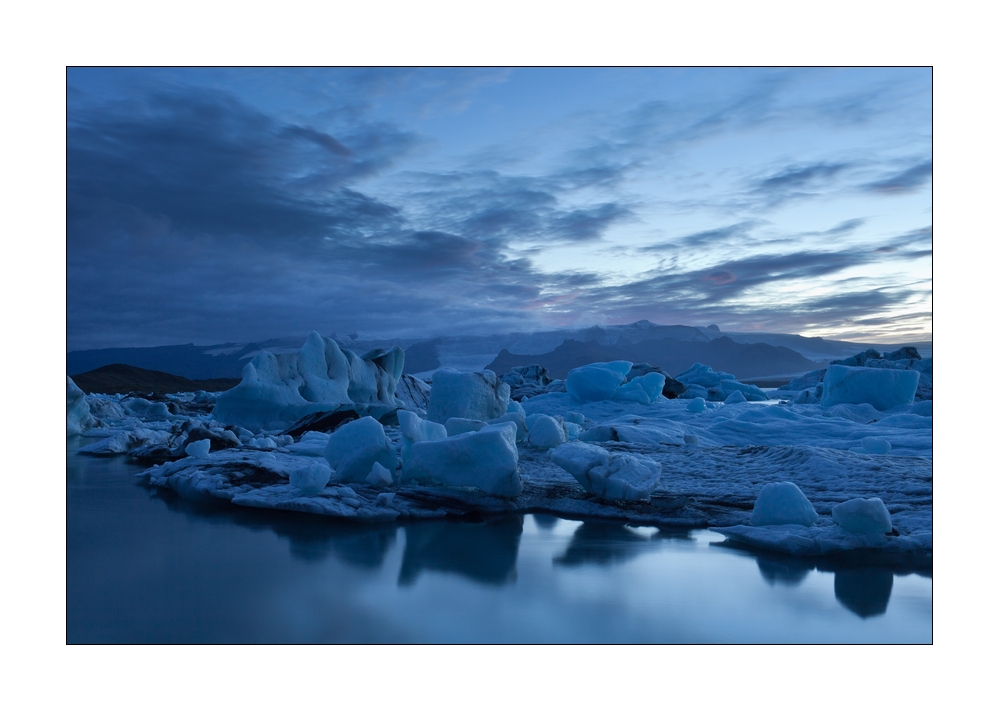 Gletscherlagune Joekulsarlon Eisberge #33369