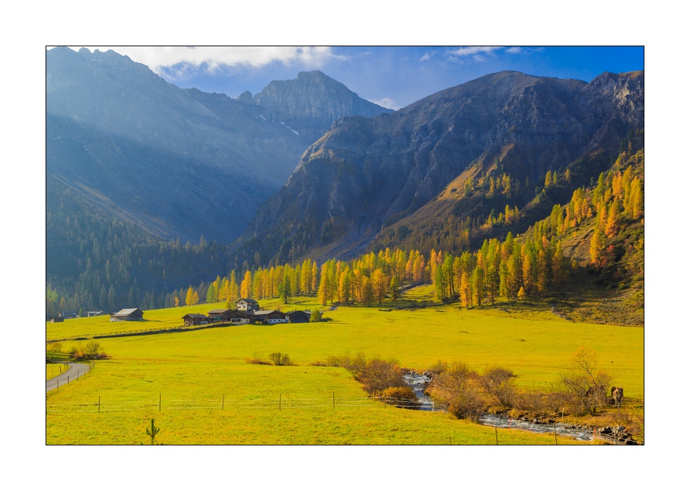 Herbst im Sertigtal #36411