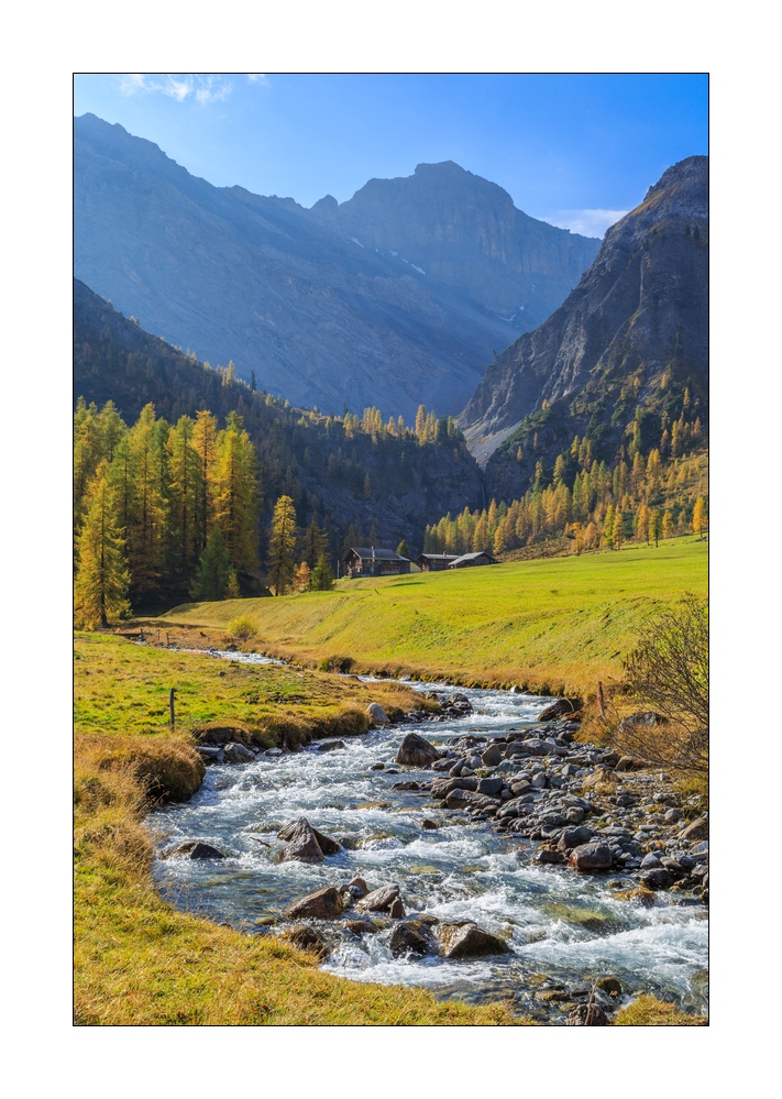 Herbst im Sertigtal #36435