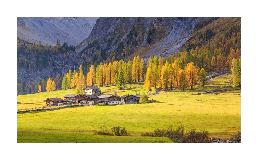 Herbst im Sertigtal #36529