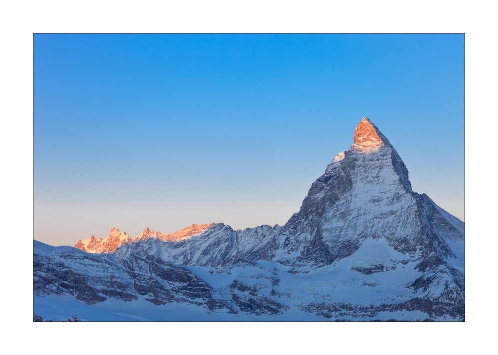 Matterhorn im Morgenlicht #36284