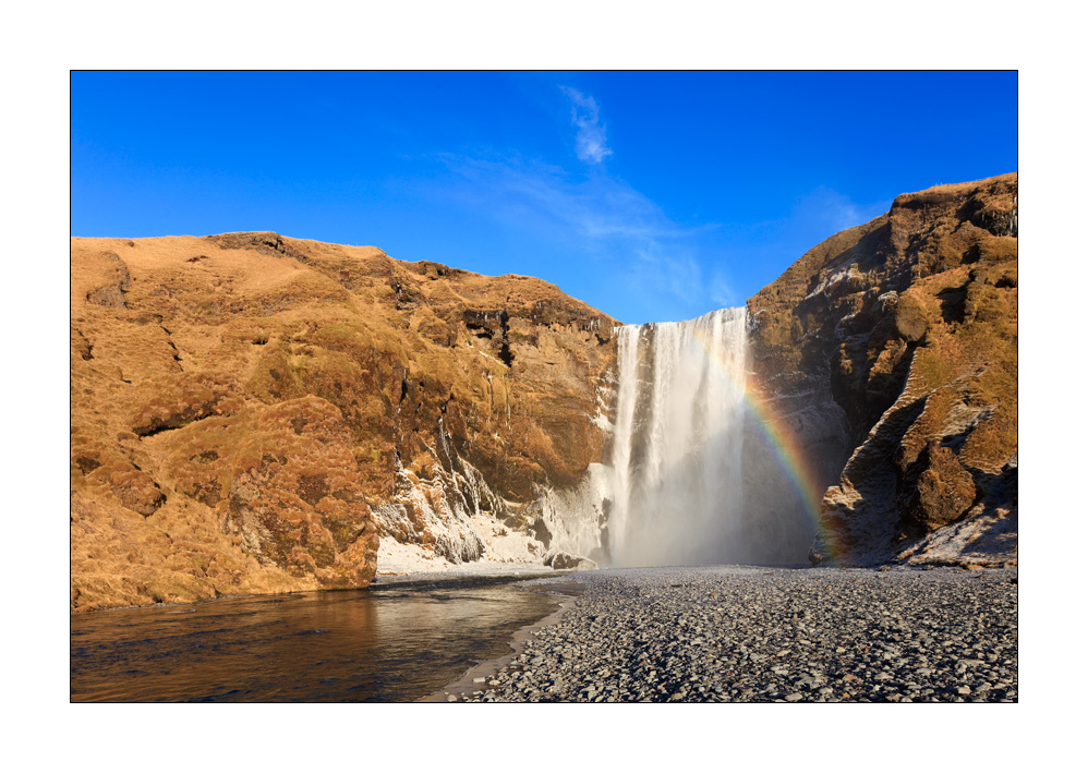 Wasserfall Skogafoss #27191