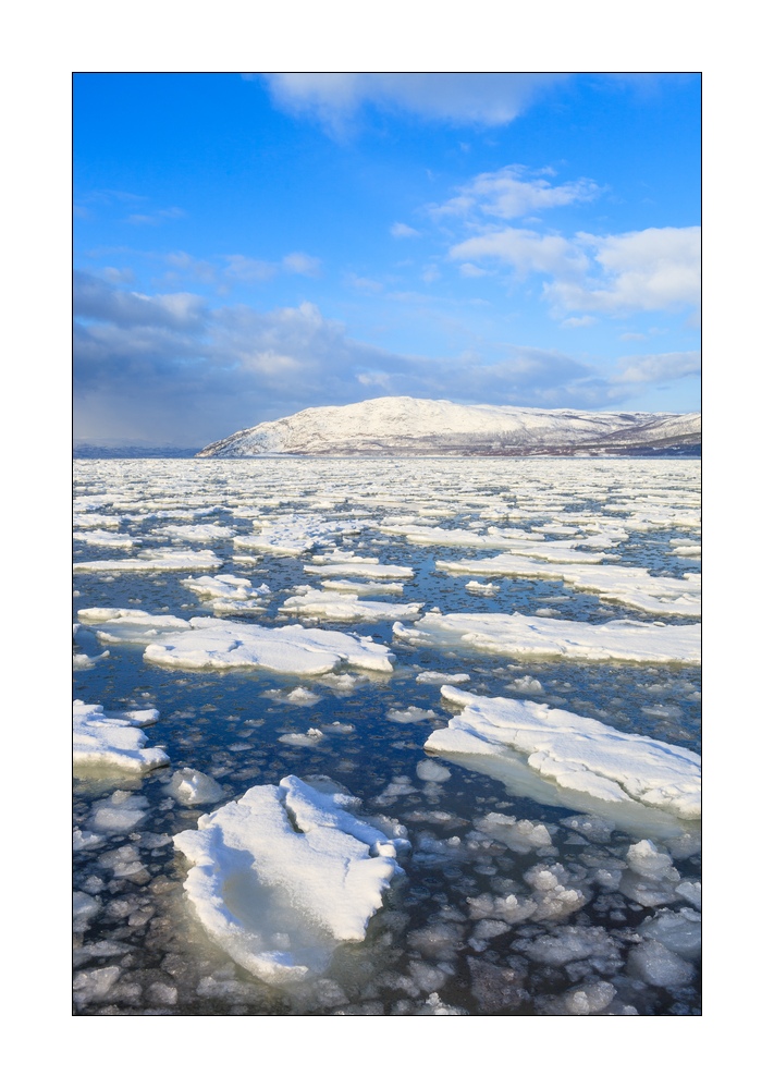 Fjord mit Eis #36463