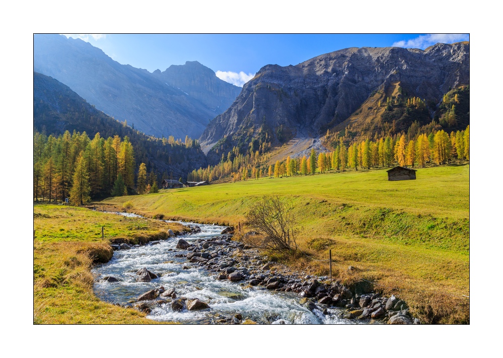 Herbst im Sertigtal #36433
