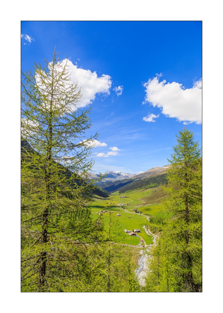 Aussicht ins Sertigtal #34273