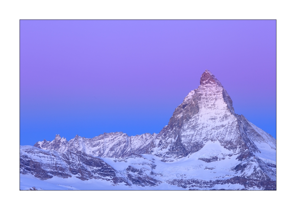 Matterhorn bei Morgendämmerung #36261