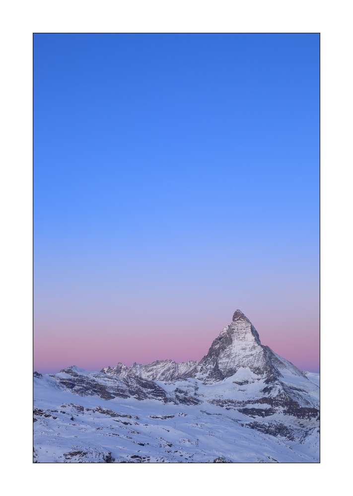 Matterhorn bei Morgendämmerung #36278