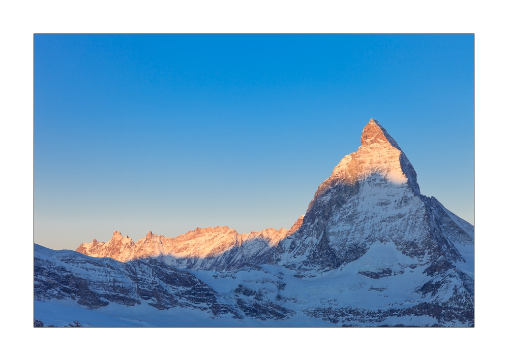 Matterhorn im Morgenlicht #36289