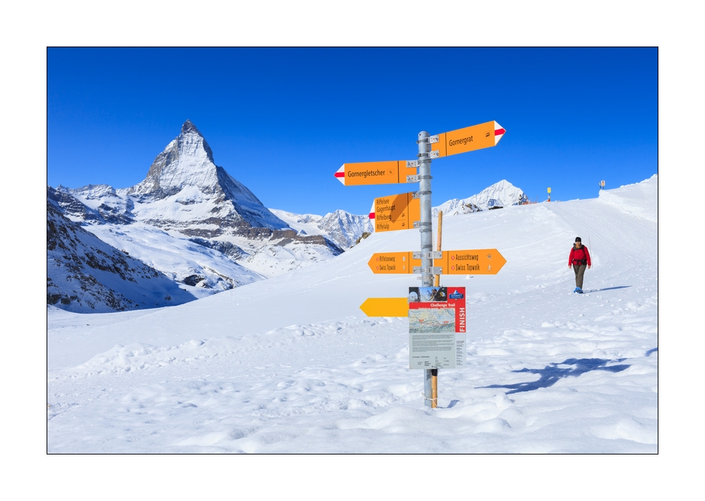 Winterwanderung am Matterhorn #36163