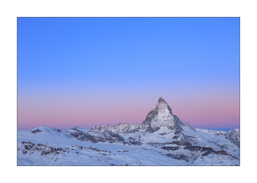 Matterhorn bei Morgendämmerung #36277