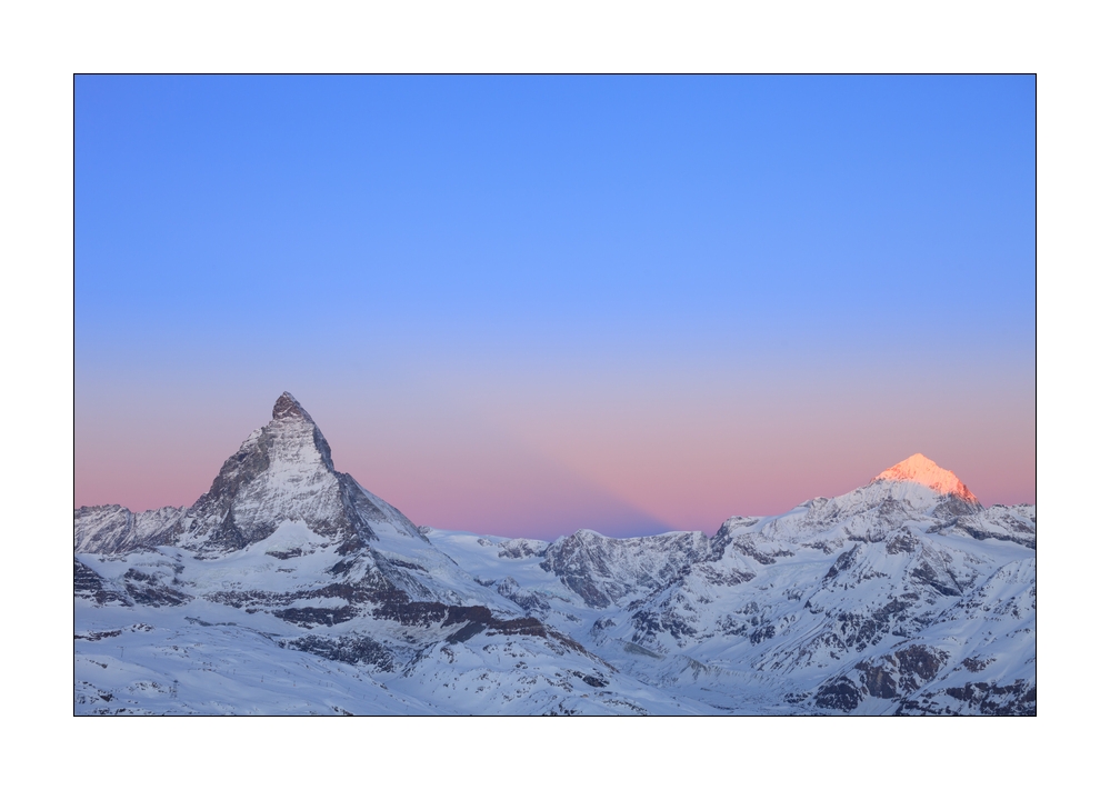 Matterhorn bei Morgendämmerung #36279