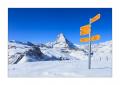 Wanderwegweiser am Matterhorn #36151