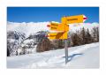 Wanderwegweiser im Wallis #27332
