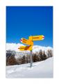 Wanderwegweiser im Wallis #27339