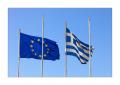 Flaggen Griechenland und EU #37107