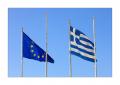 Flaggen Griechenland und EU #37111