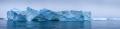 Eisberge Pano #39512