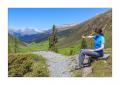 Aussicht ins Sertigtal #34246