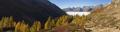 Nebelmeer im Lötschental Pano #31159