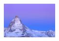 Matterhorn bei Morgendämmerung #36260 Matterhorn bei Morgendämmerung #36260