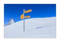 Wanderwegweiser am Matterhorn #36177