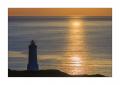 Sonnenuntergang mit Leuchtturm #31538