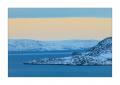 Abenddämmerung im Fjord #36739
