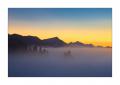 Sonnenuntergang auf dem Ratenpass #35817